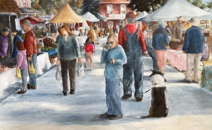 "SATURDAY MORNING MEETING" print or notecard (PR29)