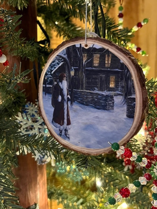 "ST. NICHOLAS IN THE VILLAGE" ORNAMENT    (OR06)