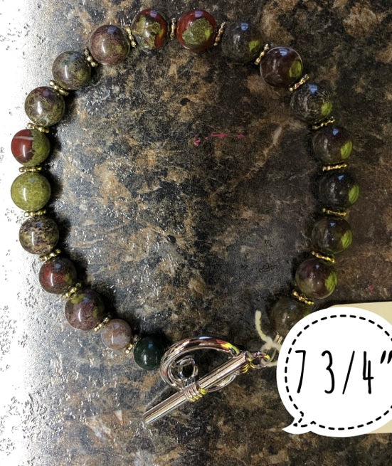 BLOODSTONE BRACELET -- SOLD