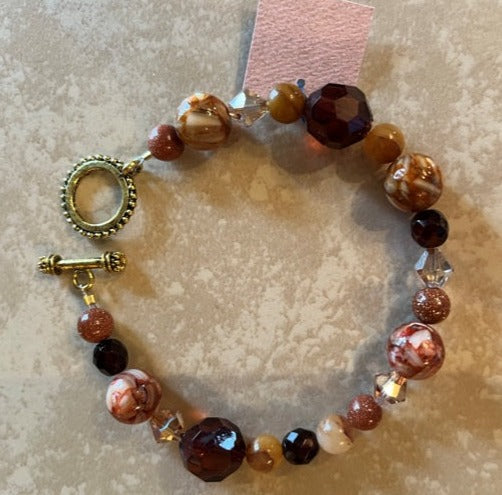 BROWN SPICE BRACELET  (JE91)