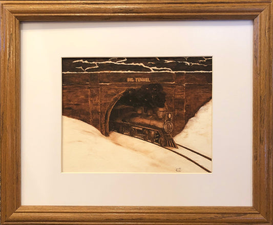 "BIG TUNNEL, TUNNELTON IN" print or notecard (PR03)