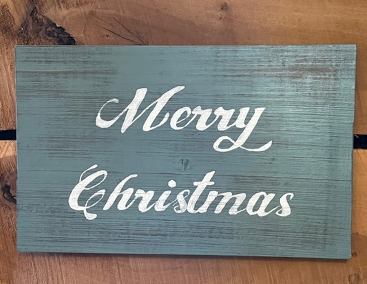 "MERRY CHRISTMAS" SIGN