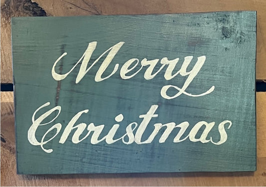 "MERRY CHRISTMAS" SIGN