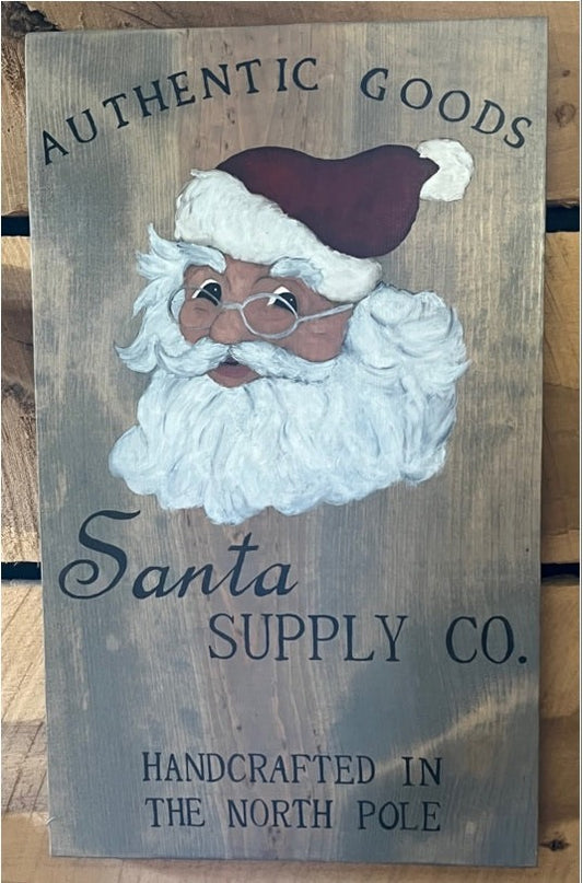 SANTA CHRISTMAS SIGN **SOLD!