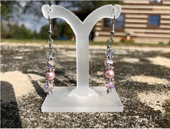 PINK ICE EARRINGS (JE508)