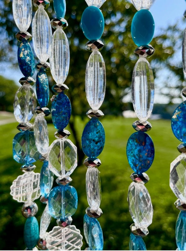 TEAL BLUE SUNCATCHER  (ST01)